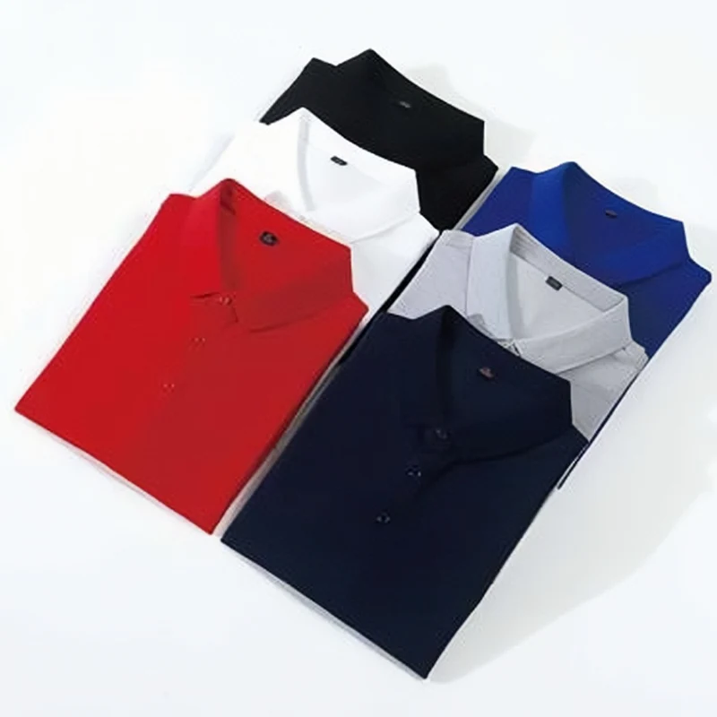 CVC Langarm-Poloshirt